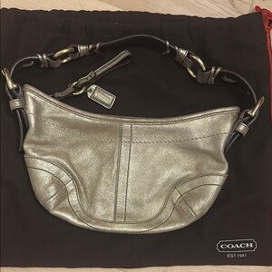 Coach Gold Shoulder Bag